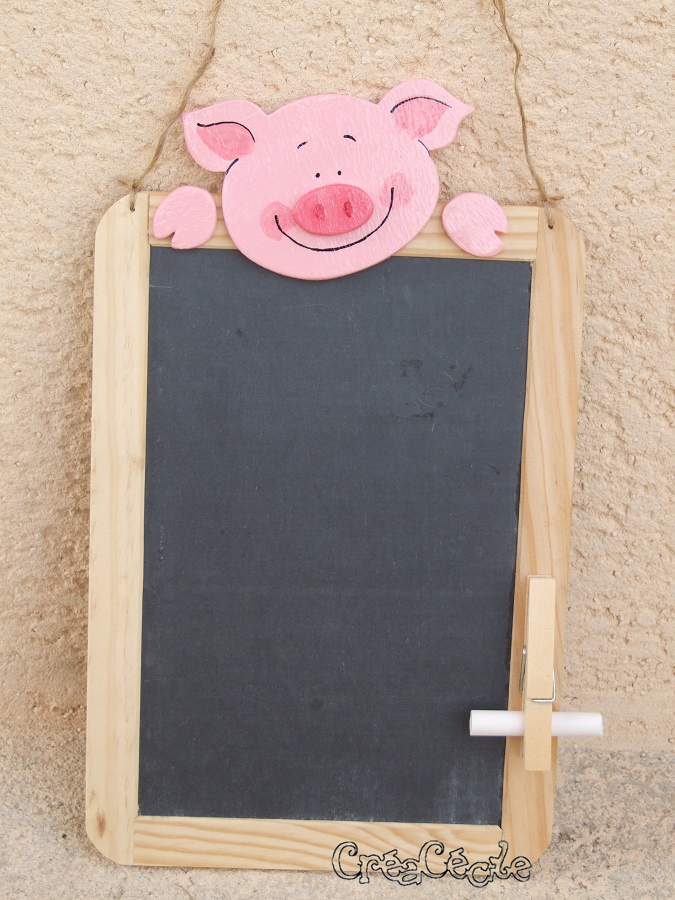 Ardoise Cochon rose