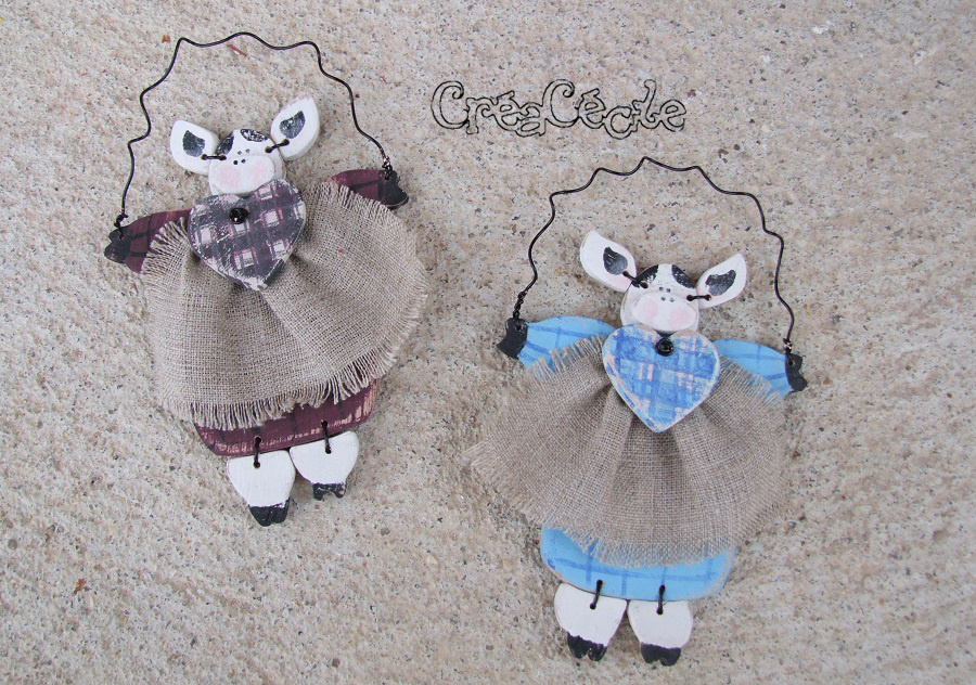 Petites vaches Country
