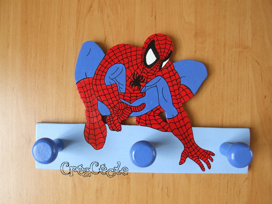 Patère Spiderman